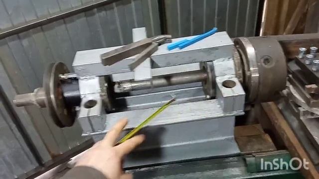 Токарный по металлу, почти из хлама