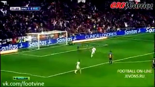 Супер Гол Гарет Бейл vine   Роналдо Роналду рони месси messi ronaldu ronaldo пас мяч бег гол гол