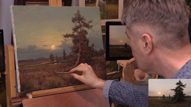 Дисковая палитра – перевод фотографии в живопись.