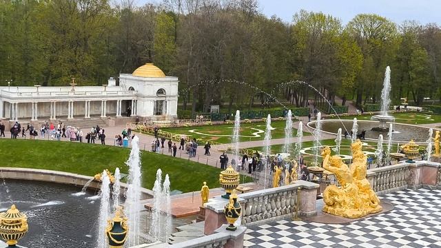 Петергоф. Фонтан Самсон 18.05.2025
