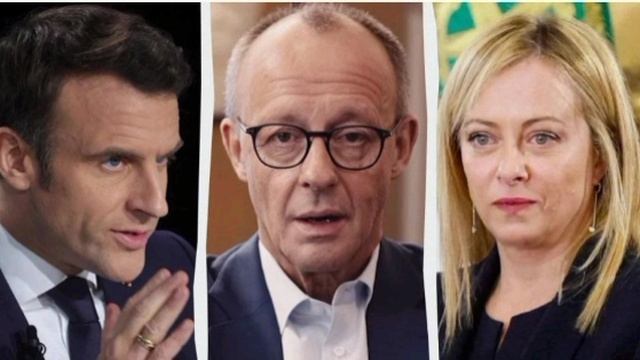 Мелони и Макрон поссорились из-за Украины, Мерц пытается их помирить, - Financial Times