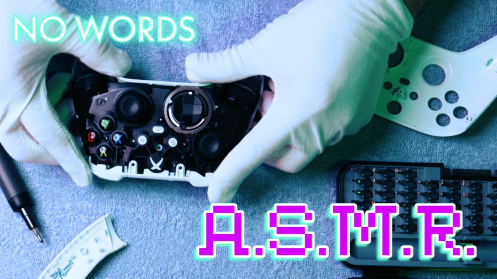 ✨ ASMR Ремонт Xbox Series Геймпада: Чистка, Починка Триггеров, Разборка (Без Голоса) ✨