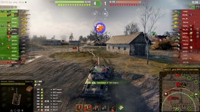Бой на шкоде т-56 урона 3600
