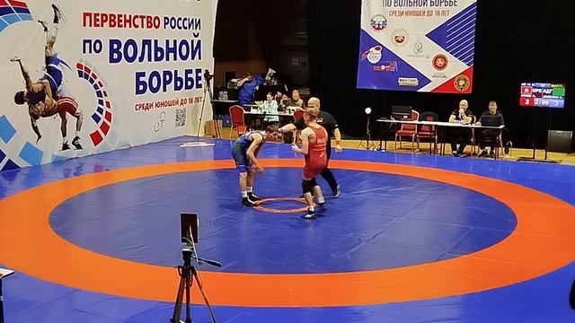 Волков Егор - Дзидзария Богдан Вольная борьба 51кг перв