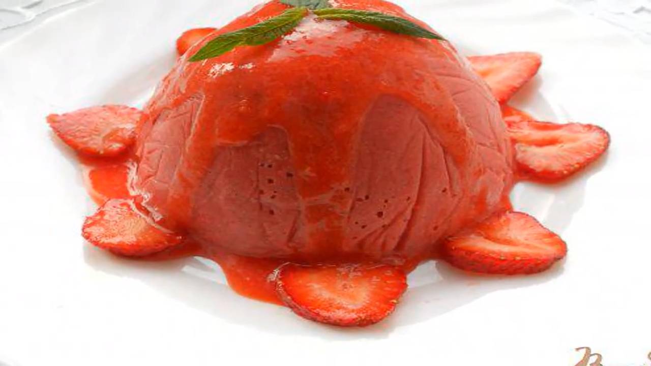 Клубничное парфе