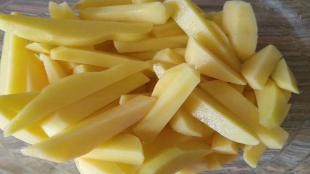 Картофель фри в духовке