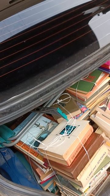 Купил энциклопедию и получил багажник книг в подарок