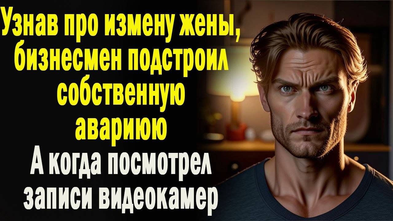 Узнав про измену жены, миллионер подстроил собственную аварию. Но когда он посмотрел записи камер