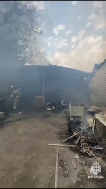 БЫЛО СТРАШНО: ещё видео сгоревших складов по улице Штахановского.