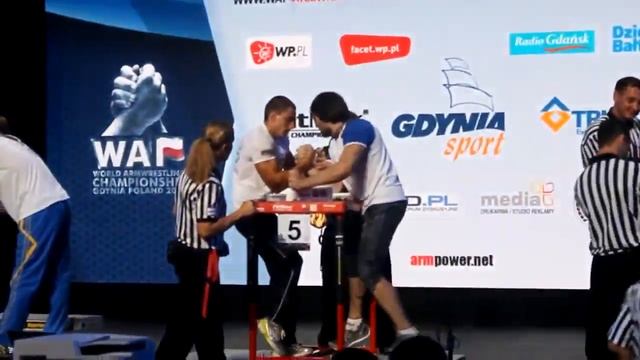 ArmWrestling  WAF 2013 Прудник фольстарт