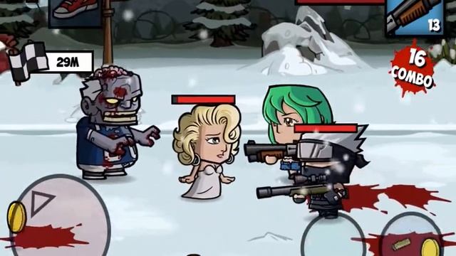 Прохождение игры zombie age 3 #1
