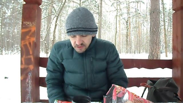 ЛЕСНОЙ ОБЖОР. ПЬЮ ИЗ ТЕРМОСА КРЕПКИЙ ЧАЙ С МОСКОВСКОЙ ПЛЮШКОЙ ЗЕРНИЦА