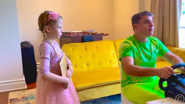 Лайк Настя (Like Nastya) - Настя и папа поменялись местами. Истории для детей