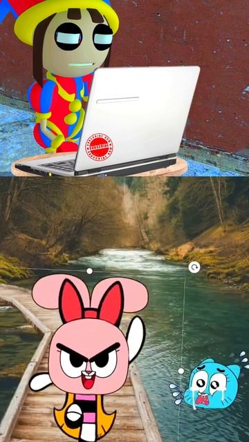 8ELnHbJ32ck - The Amazing Digital Circus. #animation #theamazingdigitalcircus #animal #jax #pomni