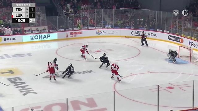 Локомотив выходит вперед 🏆
КХЛ