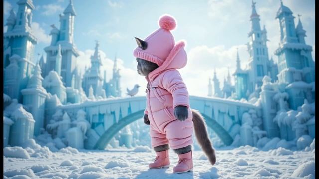 The story of a cute cat who went to see the Northern Lights