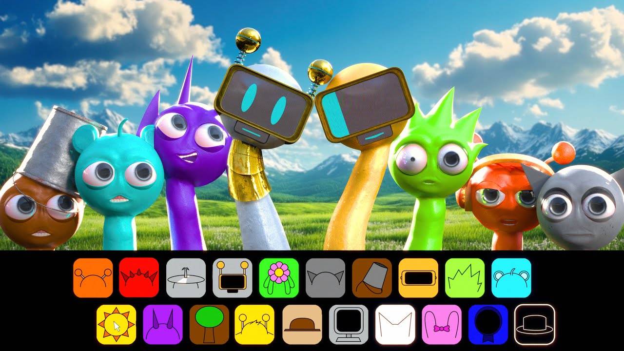 Incredibox Sprunki 3D— Лаундер (Мод)