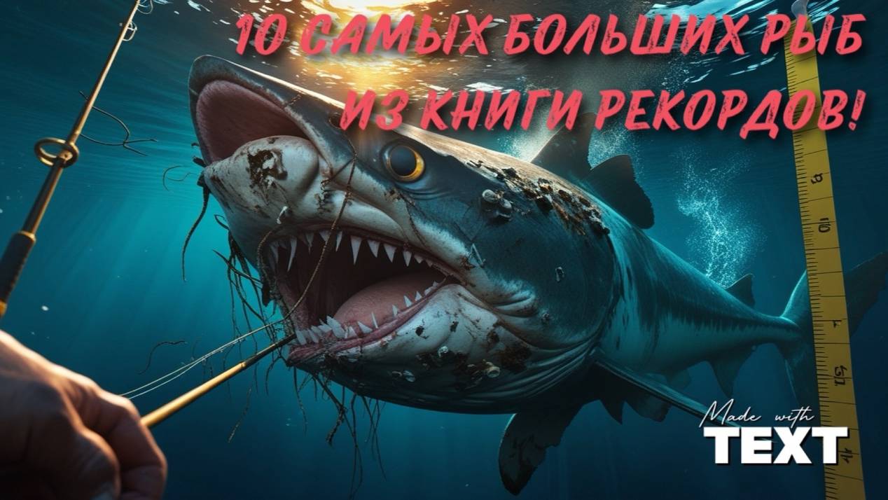 ТОП-10 САМЫХ БОЛЬШИХ РЫБ В МИРЕ! ГИГАНТЫ, КОТОРЫХ ЕДВА ВЫТАЩИЛИ ИЗ ВОДЫ