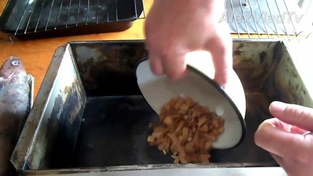 Копчение рыбы горячим способом