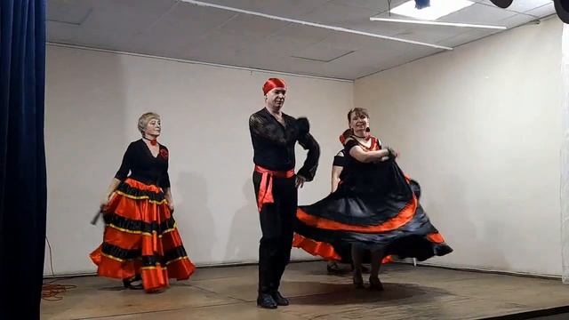 Испанский танец Фанданго. Энергия и страсть.  Исполняе