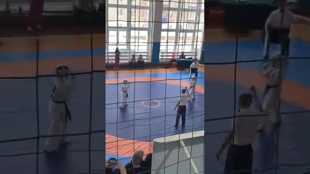 Рома на соревнованиях по каратэ киокушинкан!