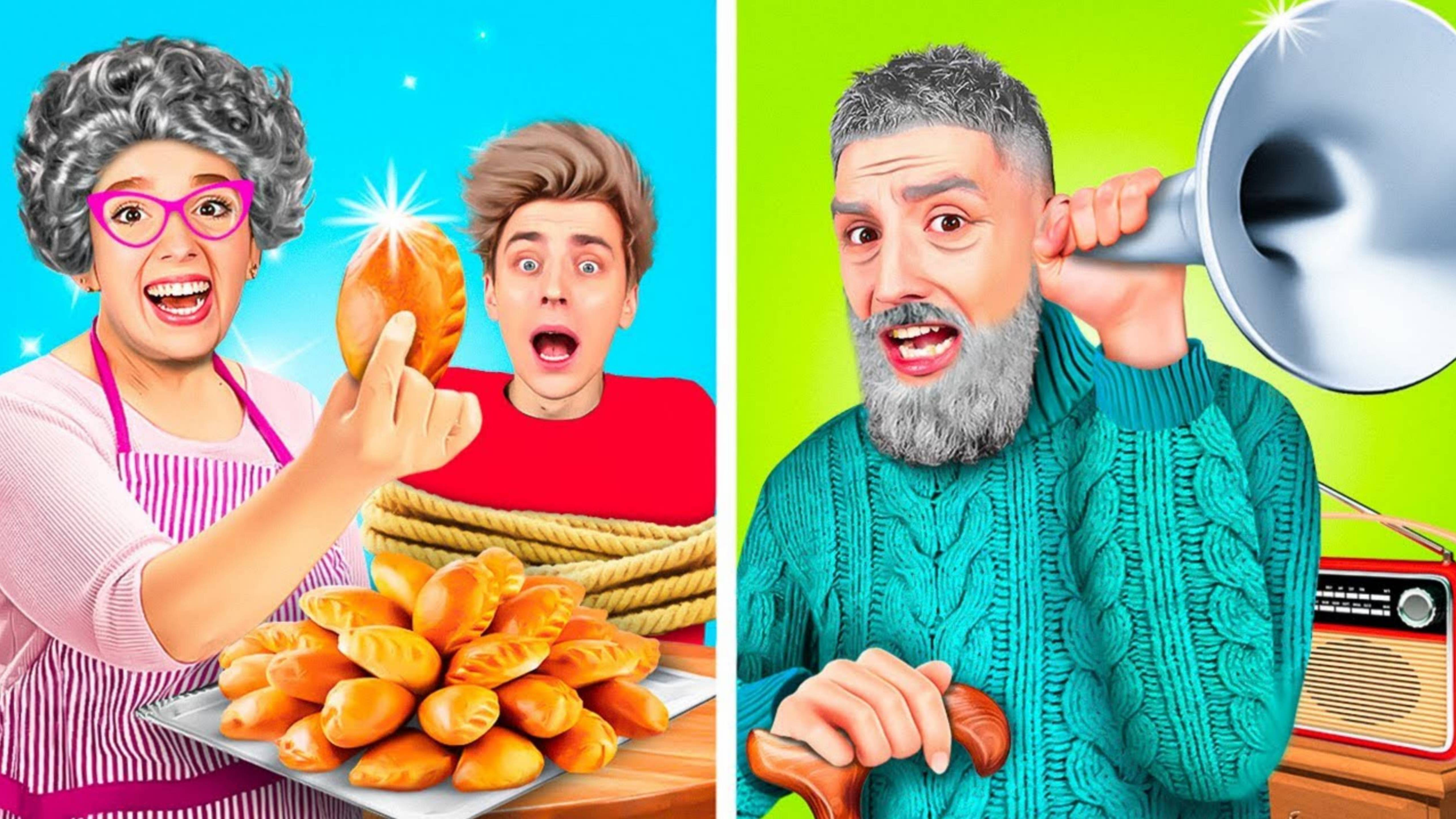 А4 : ТИПЫ БАБУШЕК и ДЕДУШЕК ! ВЛАД А4