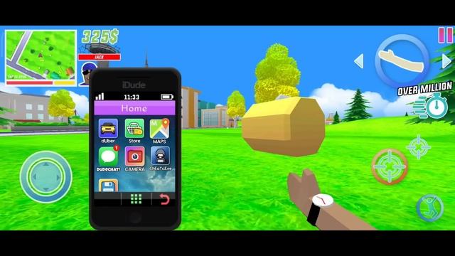 rise of the spooky skeleton 🩻🩻in dude theft wars