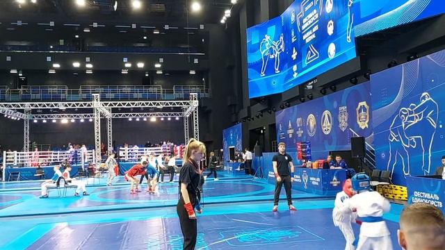 Лев, рукопашный бой, 21, 4 кг, 2й бой, Лужники, 22.12.2023