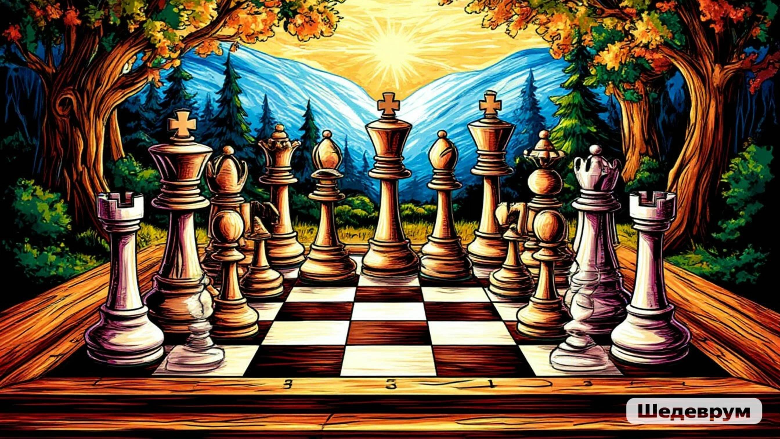 Шахматы на lichess.org. Очень красивый мат. Защита Филидора.