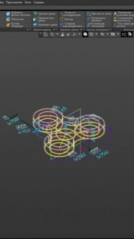 Спиннер в Компас 3д