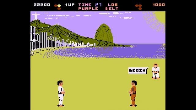 ❤Полная победа в "International Karate 3"❤ Atari 8-bit 400/800/XL/XE 60fps! Game B