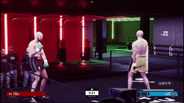 Undisputed. Tayson Fury vs Tayson Fury. бокс на пк. бой года.