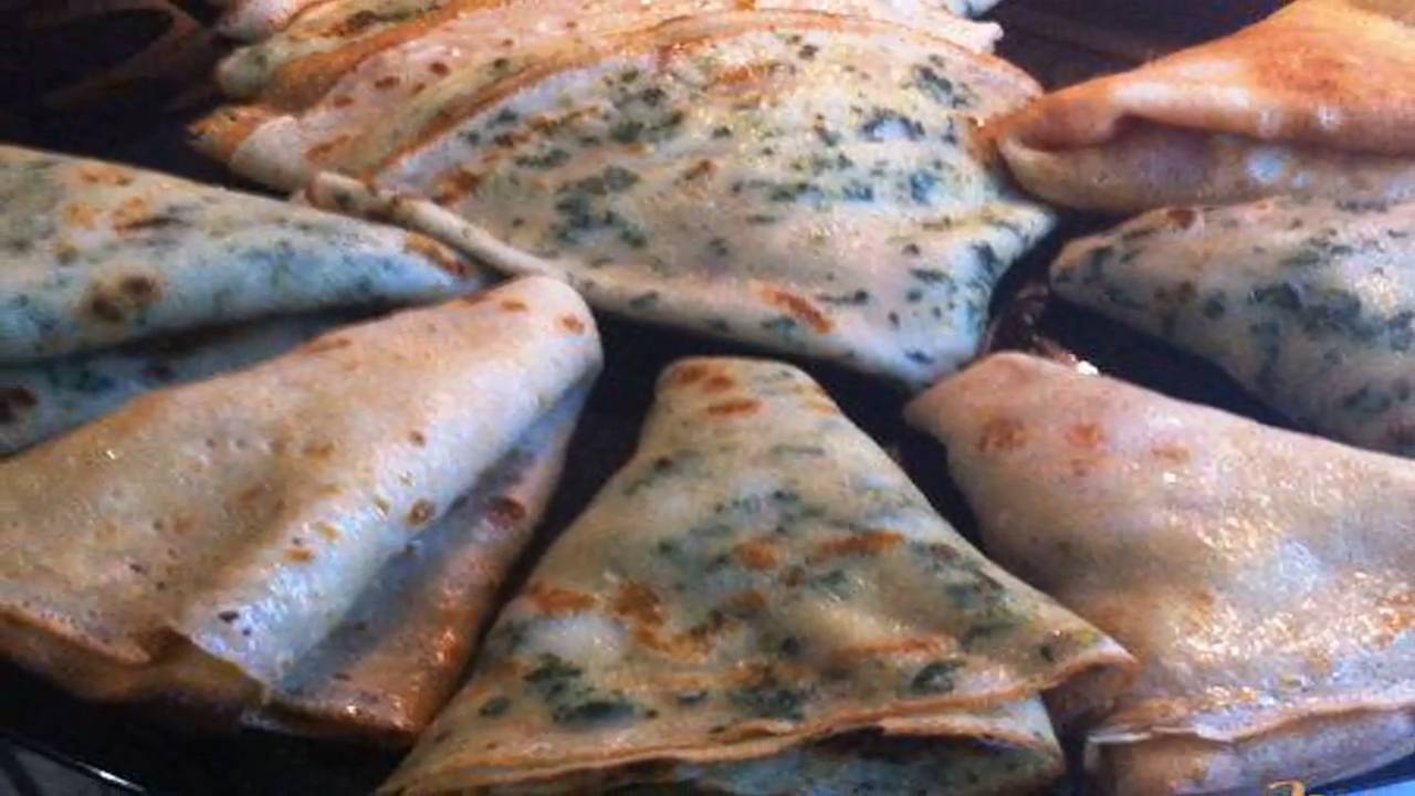 Блинчики с икрой