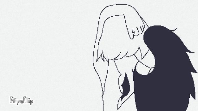 Art. Смертный ангел. FlipaClip. (Файл на бусти)