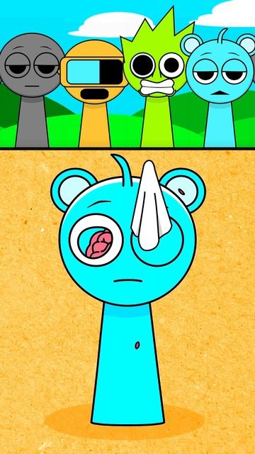 COb2HwOw5S8 - Sprunki. #animation #sprunki #animal