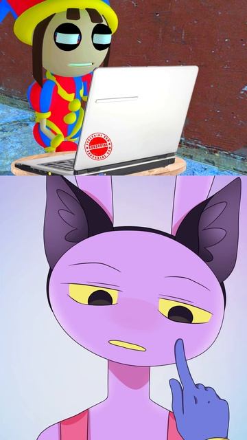TywbVc9m4ck - The Amazing Digital Circus. #animation #theamazingdigitalcircus #animal #jax #pomni