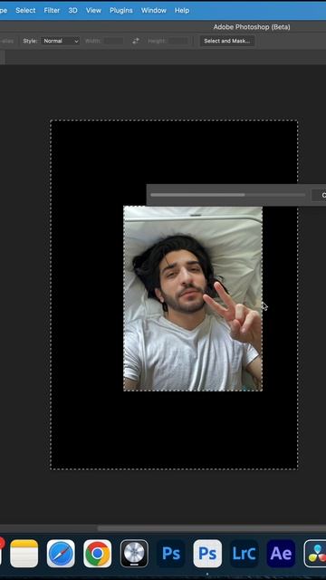 Life Hack with Photoshop Generative AI Fill 🤣#shorts