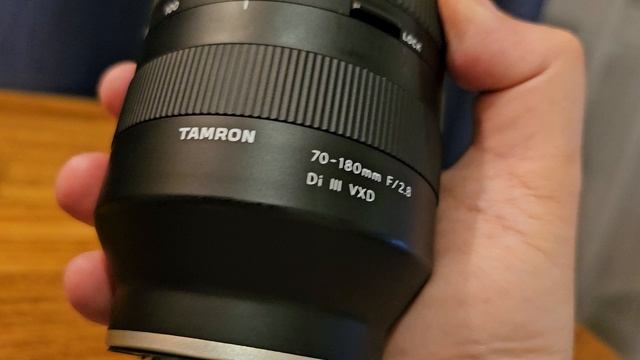 Tamron 70-180 mm F 2.8 DI III VXD Sony FE