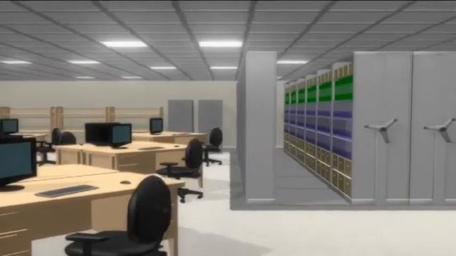 Мобильные стеллажи - принцип работы