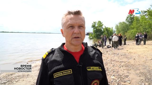 «Чистый берег»: в Волгограде спасатели научили школьников беречь природу