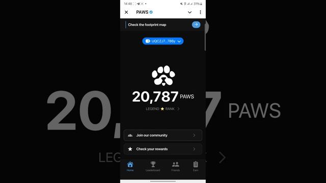 Новая  очень популярная  ирга PAWS🐾  ми точно получим хо