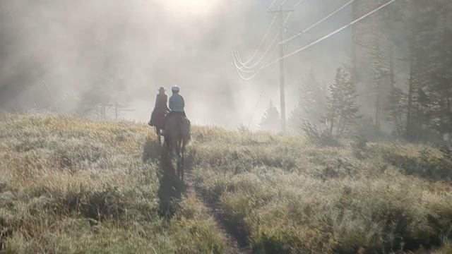 Банф прогулка на лошадях