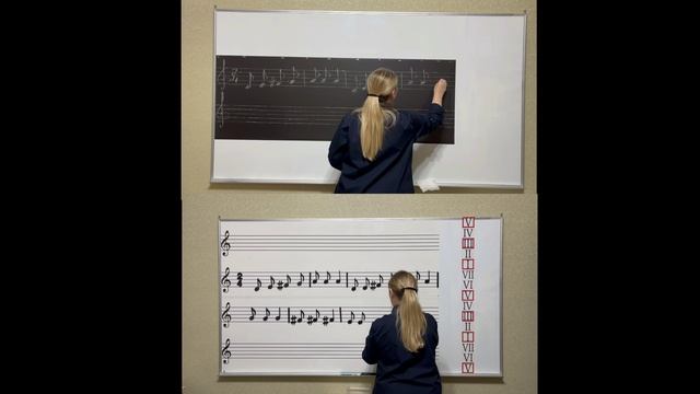 Две доски (мел + магнитная)