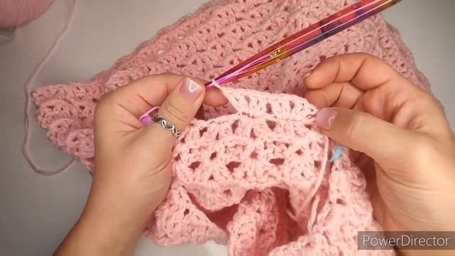 Crochet #90 How to crochet hooded winter poncho for girls 1-5 y