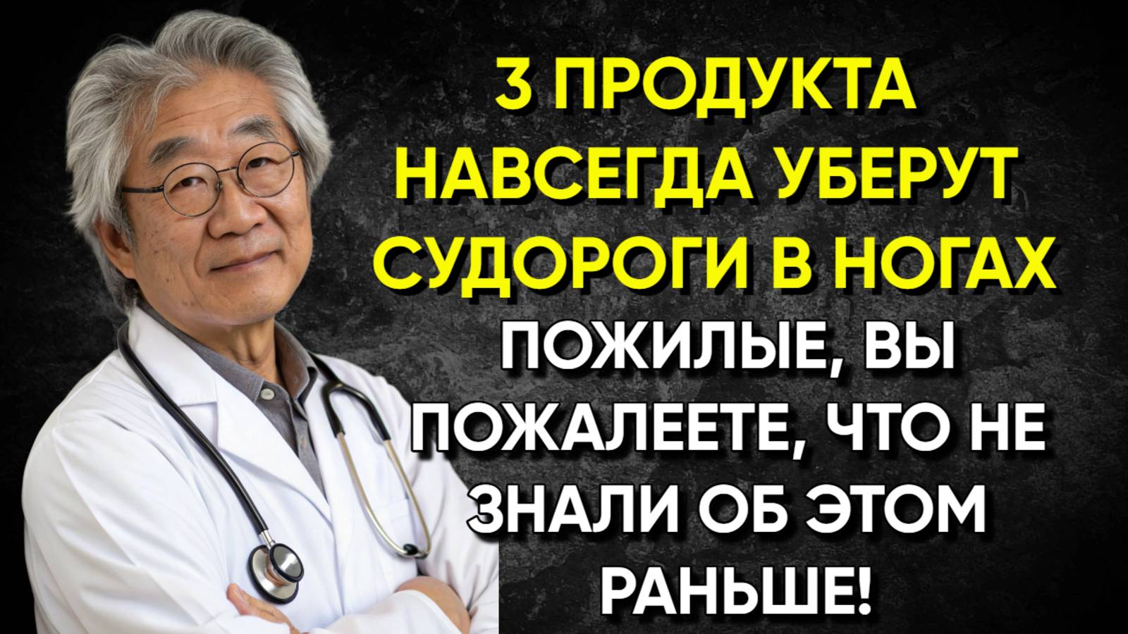 Вы Еще Страдаете От Судорог? Всего 3 Продукта Решат Проблему Быстро! Пожилые, Посмотрите!