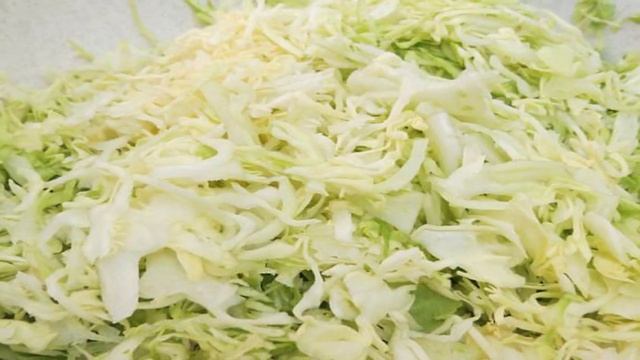 Салат с капустой и болгарским перцем
