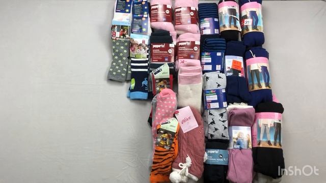 Детские носки колготки Lidl вес 4.9 кг