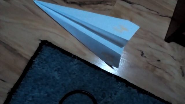 Самолет из бумаги А4