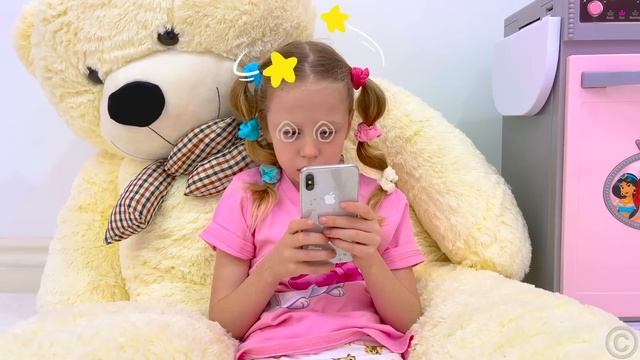 Лайк Настя Влог Челлендж для детей с цветными коробками