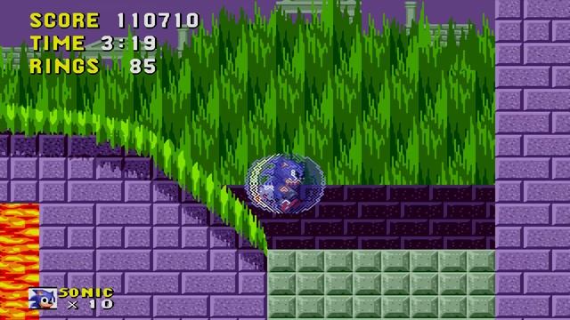 Sonic the Hedgehog - Зона 2 . Marble Zone